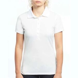 Nike Golf Fit Dry Women’s White Polo Shirt Short Sleeves Size Medium